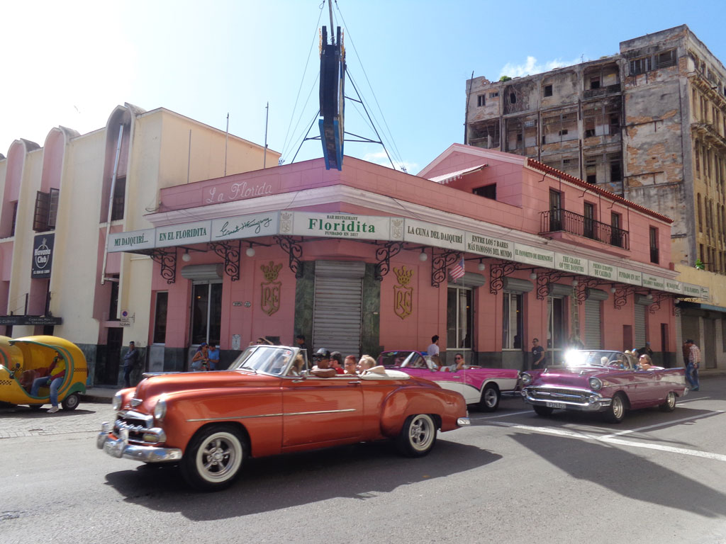 "Hemingways" Floridita Bar in Havanna