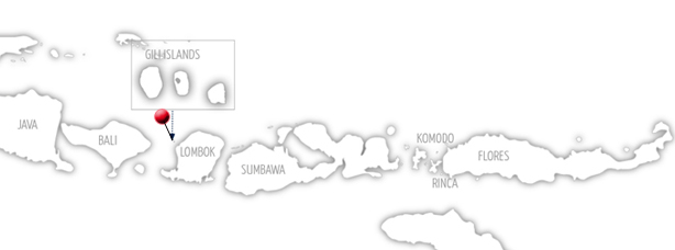 Karte Sundainseln - Highlight Gili Islands - Sprachcaffe
