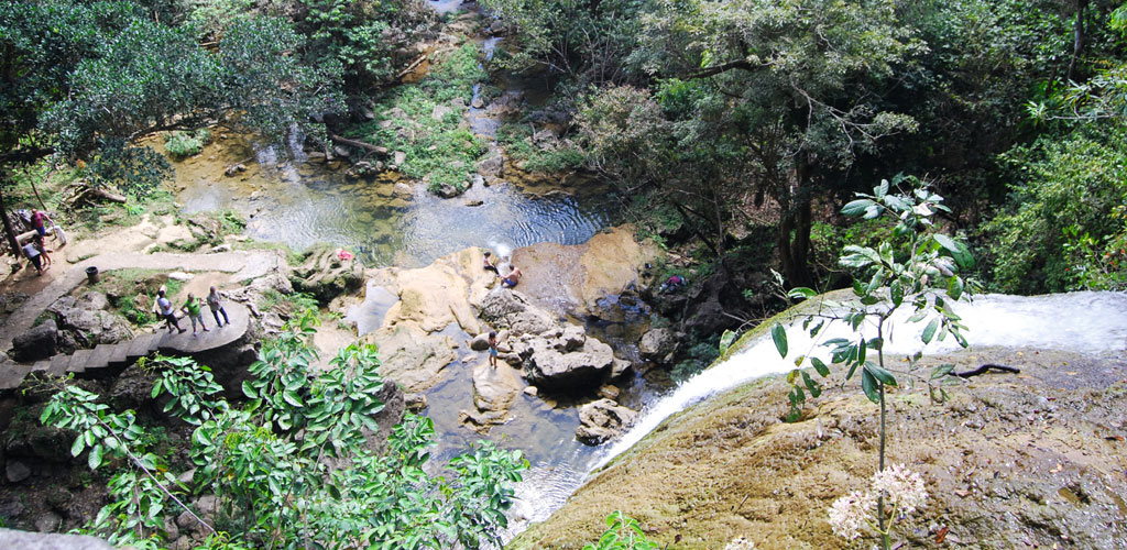 Wasserfall und natürlicher Pool Soroa Kuba