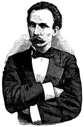 José Martí - Zeichnung