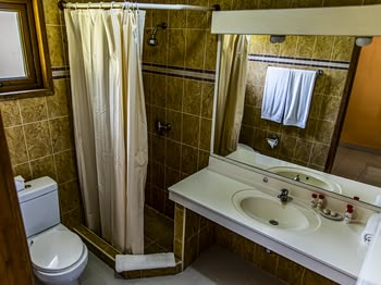 Hotel Rancho San Vicente Bad mit Dusche