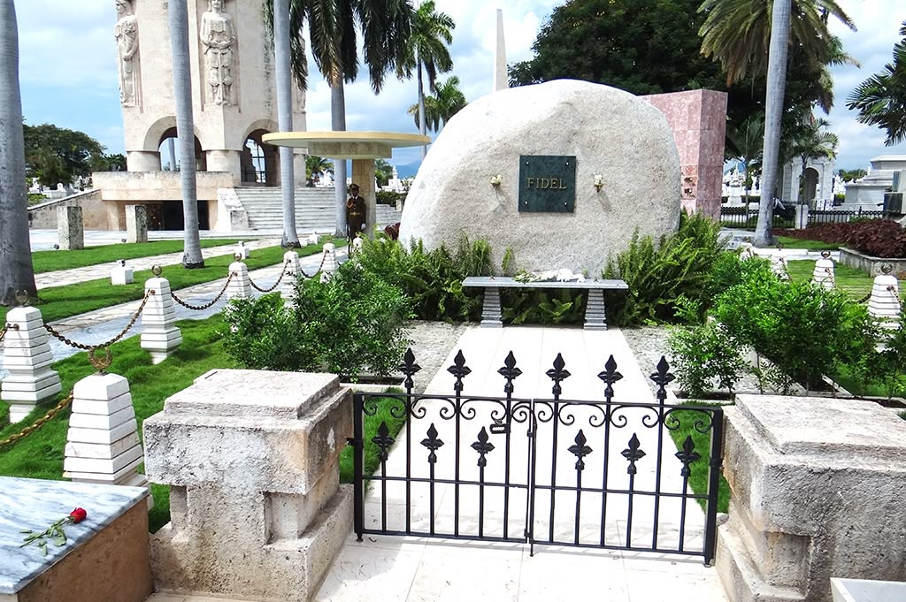 Santiago de Cuba - Cementerio Santa Ifigenia - Fidel Castros Grab
