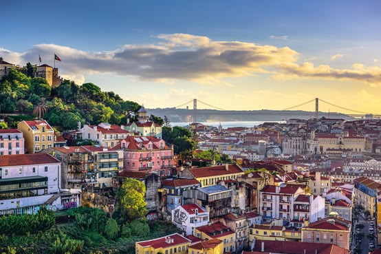 Skyline Lissabon