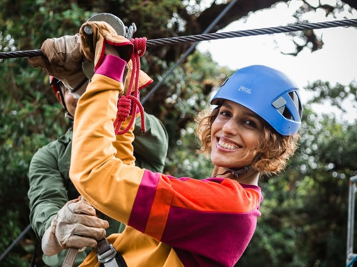 Ziplining in Costa Rica