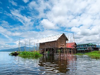 Stelzerne Dörfer Inle-See