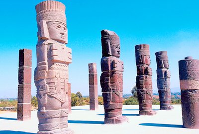 Teotihuacán - Toltekenfiguren